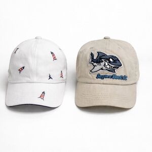2 Kids Cap: Beach Print & Seagrove Beach | Ages 4-6 | Unisex